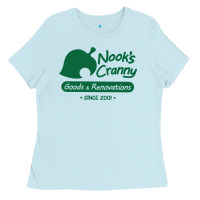 Baby Blue Nook's Cranny Ladies Tee - artisFamous
