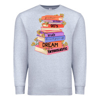 Heather Grey booktroverts Premium Sweatshirt - JahusDesignShop