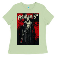 Matcha friday the 13th jason drip Ladies Tee - artisFamous