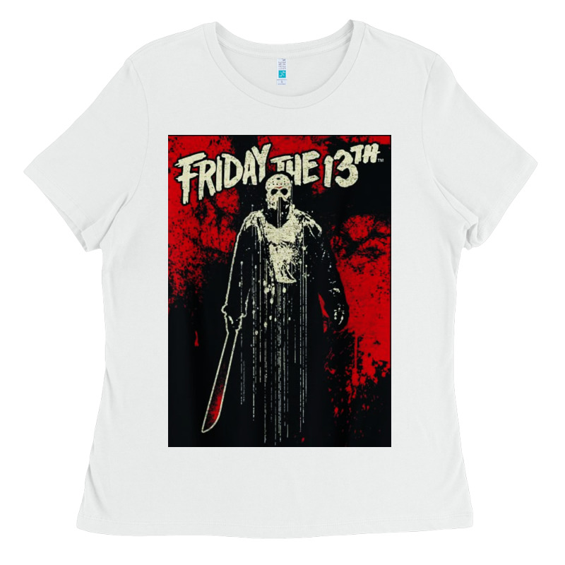 Friday The 13th Jason Drip Ladies Tee by artisFamous | Teevron