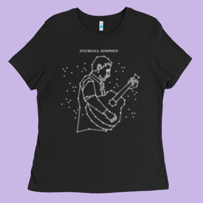 Sturgill Simpson Ladies Tee Designed By Artisfamous