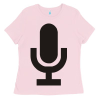 Microphone Funny Music Ladies Tee | Teevron