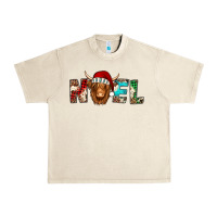 Noel Long Haired Shaggy Cow Urban Heavy Tee | Teevron