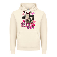 Vintage Artic Valentine's Day Shut Up And Kiss Me Heifer Holstein Cow Vintage Hoodie - FaDigitalArtStudio