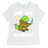 White one hit wonder   tonberry Ladies Tee - artisFamous