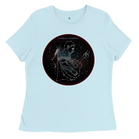 Baby Blue Sturgill Simpson Star Ladies Tee - artisFamous