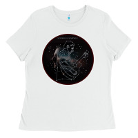 White Sturgill Simpson Star Ladies Tee - artisFamous