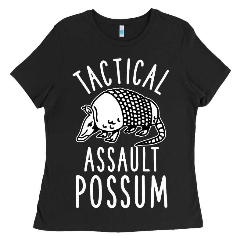 Tactical Assault Possum Ladies Tee by artisFamous | Teevron