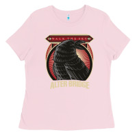Bubblegum Pink Alter Bridge Ladies Tee - artisFamous