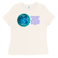 Bone Aquarius Sign Zodiac Astrology Horoscope T-shirt Ladies Tee - artisFamous