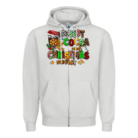 Dove Grey hot cocoa and christmas movies Zipper Hoodie - AdoDesignShop