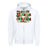 White hot cocoa and christmas movies Zipper Hoodie - AdoDesignShop