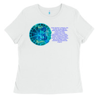 Aquarius Sign Zodiac Astrology Horoscope T-shirt Ladies Tee | Teevron