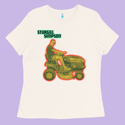 Sturgill Simpson Tractor Ladies Tee Designed By Artisfamous