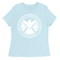 Baby Blue agents of shield Ladies Tee - artisFamous