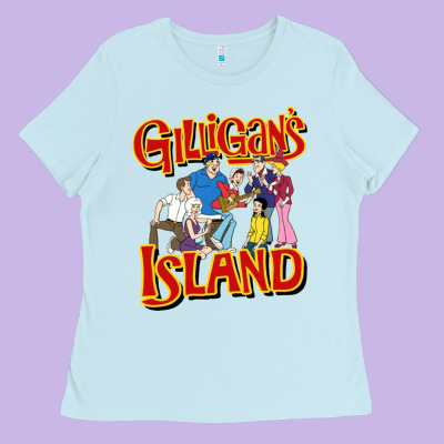 Gilligan Island Ladies Tee Designed By Artisfamous