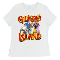 White gilligan island Ladies Tee - artisFamous