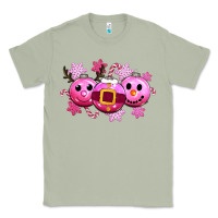 Matcha pink christmas Classic Tee - CowGirlArtShop