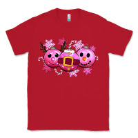 Red pink christmas Classic Tee - CowGirlArtShop