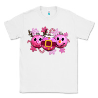White pink christmas Classic Tee - CowGirlArtShop