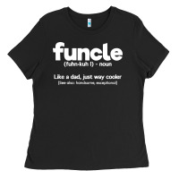 Black funcle definition Ladies Tee - artisFamous