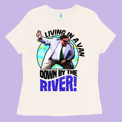 Chris Farley   Matt Foley Nostalgia Ladies Tee Designed By Artisfamous