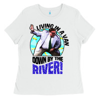 White chris farley   matt foley nostalgia Ladies Tee - artisFamous
