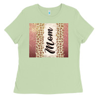 Matcha Rose gold mom leopard glitter Ladies Tee - CowGirlArtShop