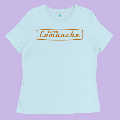 Comanche Piper Ladies Tee Designed By Artisfamous