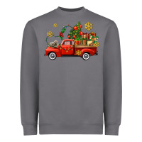 Storm Christmas truck Heavyweight Sweatshirt - AdoDesignShop