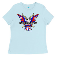 Baby Blue diplomats music Ladies Tee - artisFamous
