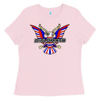 Bubblegum Pink diplomats music Ladies Tee - artisFamous