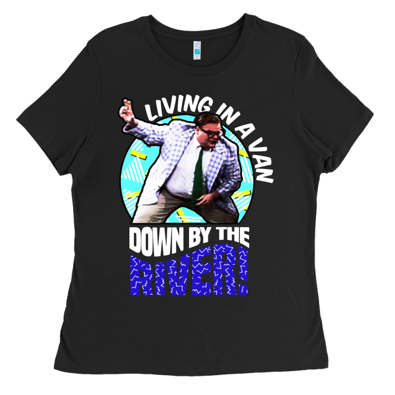 Chris Farley   Matt Foley Nostalgia Ladies Tee by artisFamous | Teevron