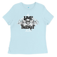 Baby Blue Limp Bizkit Essential Ladies Tee - artisFamous