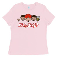 Bubblegum Pink Limp Bizkit Essential Ladies Tee - artisFamous
