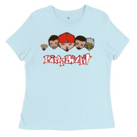 Baby Blue Limp Bizkit Essential Ladies Tee - artisFamous