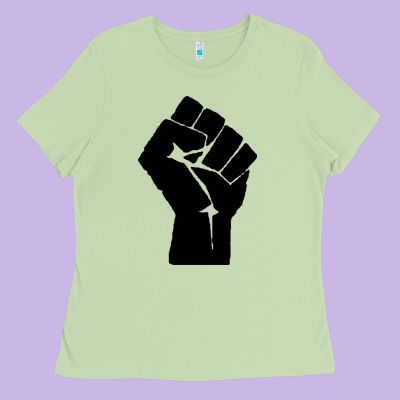 Fist Ladies Tee Designed By Artisfamous