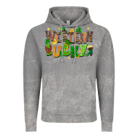 Cloud Rock Western Lucky Vintage Hoodie - FaDigitalArtStudio