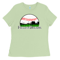 Matcha field of dreams Ladies Tee - artisFamous