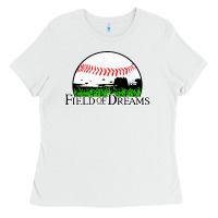 White field of dreams Ladies Tee - artisFamous