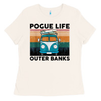 Bone pogue life outer banks retro vintage Ladies Tee - artisFamous