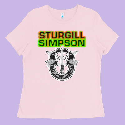 Sturgill Simpson De Oppresso Liber Ladies Tee Designed By Artisfamous