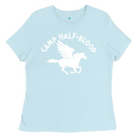 Baby Blue camp half blood Ladies Tee - artisFamous