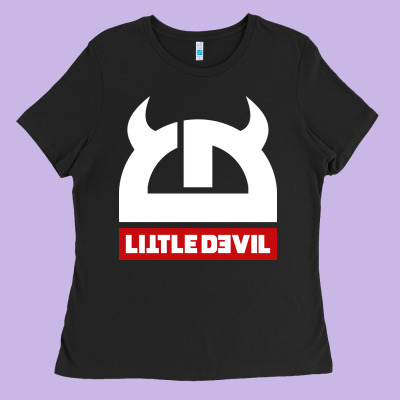 Little Devil Ladies Tee Designed By Artisfamous