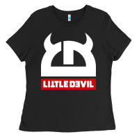 Black little devil Ladies Tee - artisFamous