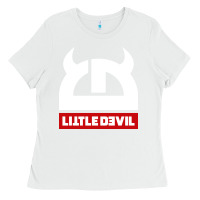 White little devil Ladies Tee - artisFamous