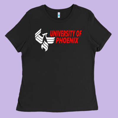 University Of Phoenix Ladies Tee Designed By Artisfamous