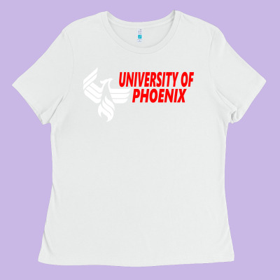 University Of Phoenix Ladies Tee Designed By Artisfamous