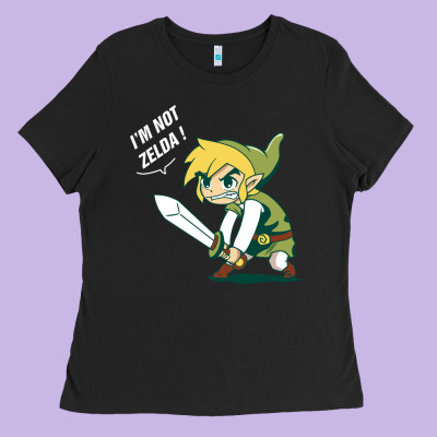 I’m Not Zelda Ladies Tee Designed By Artisfamous