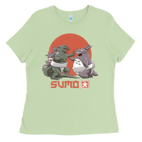 Matcha sumo pop Ladies Tee - artisFamous